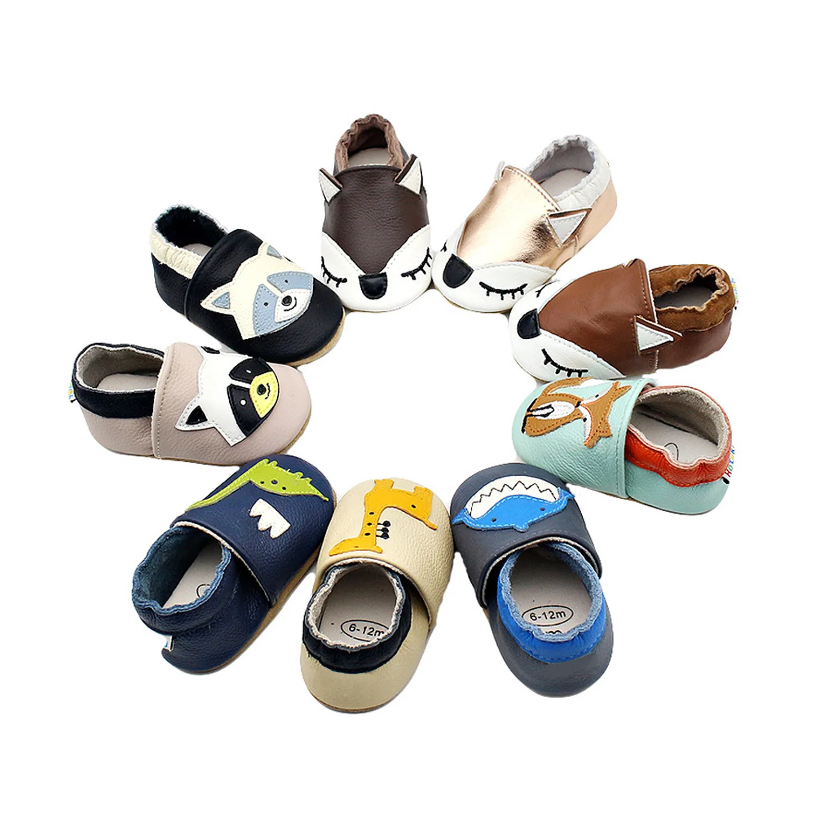 

Baby Shoes Soft Cow Leather Bebe Newborn Booties for Babies Boys Girls Infant Toddler Moccasins Slippers First Walkers Sneakers