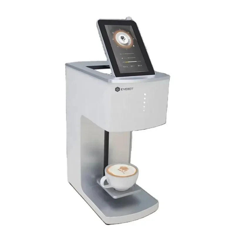 

EVEBOT Edible Ink Fast Selfie Мини-принтер для кофе Latte Art Cake 3D-печатная машина с бесплатным картриджем USB-камера