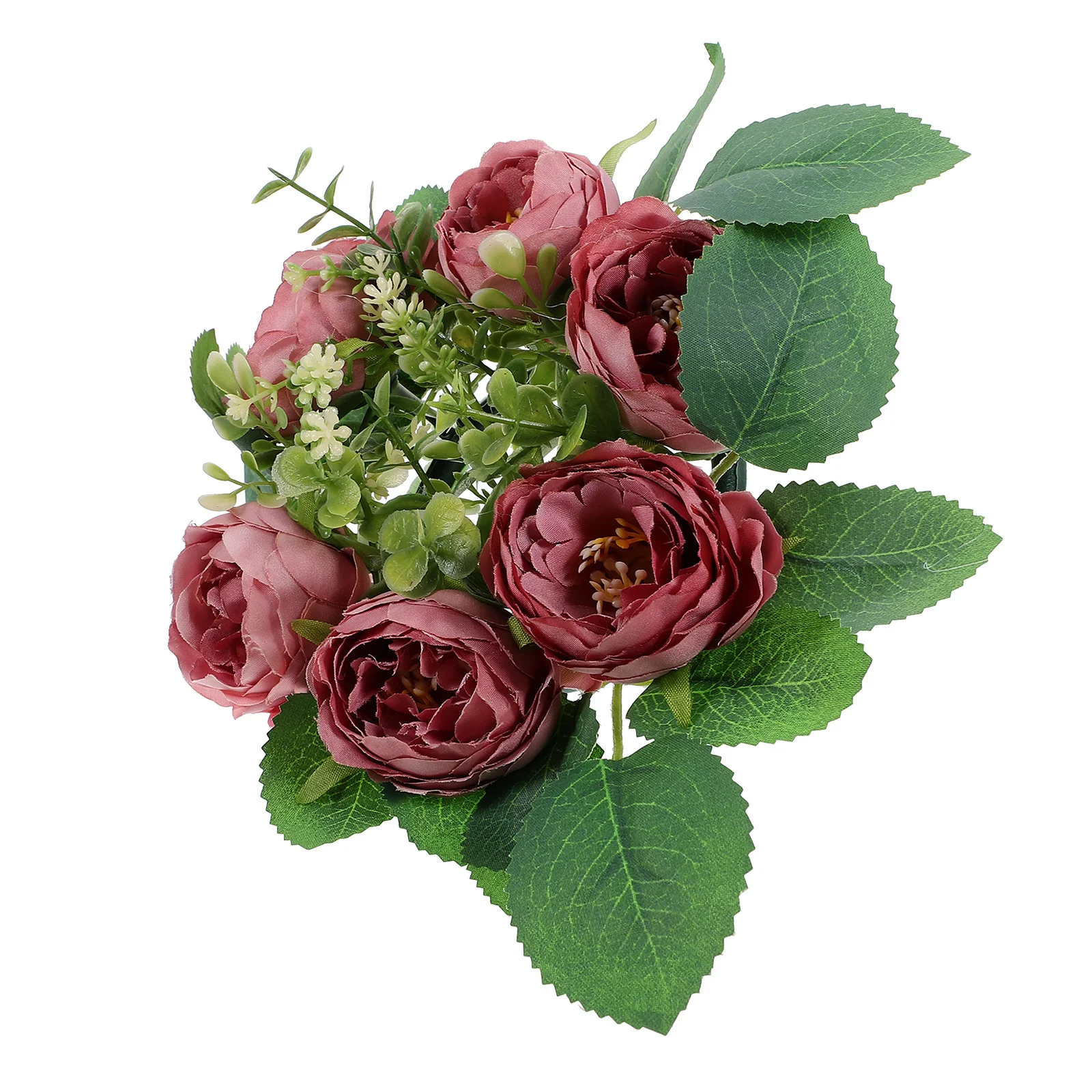 

Artificial Peony Flower Ring Lightweight Decorative Rustic Wedding Rings Floral Centerpieces for Tables