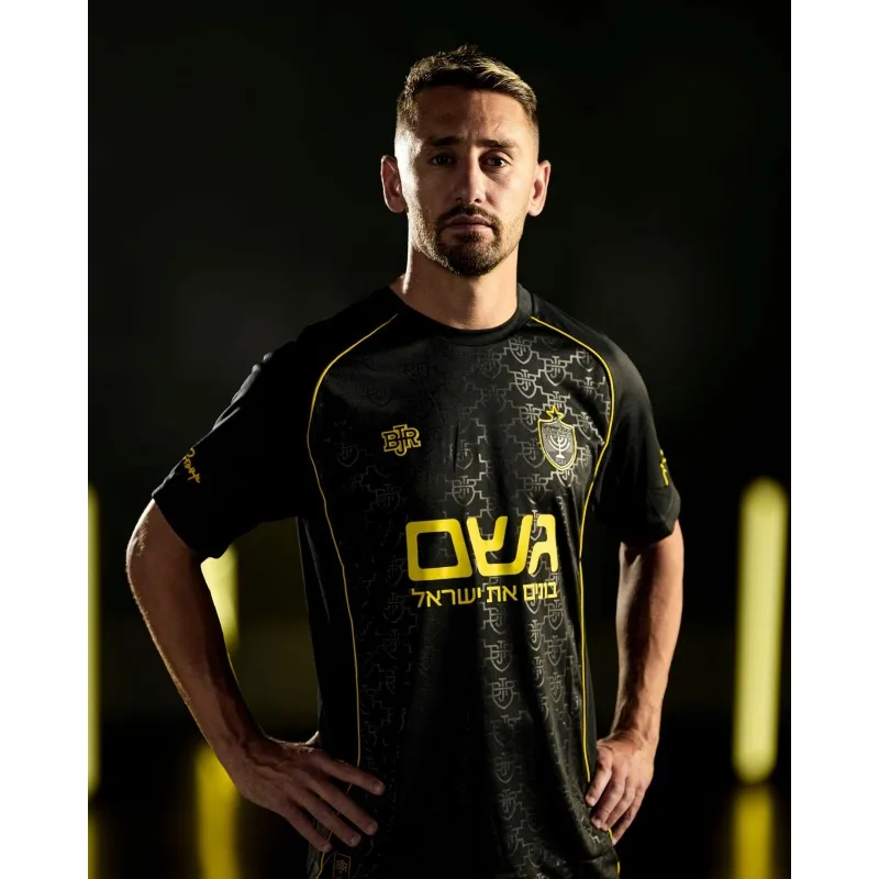 Summer Beitar Jerusalem Soccer Jersey Y2K All Over Print, Family Matching Fan Uniform, Breathable Sport Shirt for Training Wear