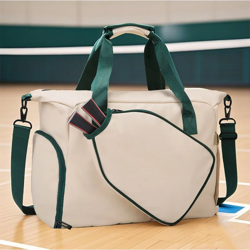

Racket Storage Bag Professional Pickleball Bag Casual Tote Sports Bags Large Capacity Gym Swimming Yoga Bag