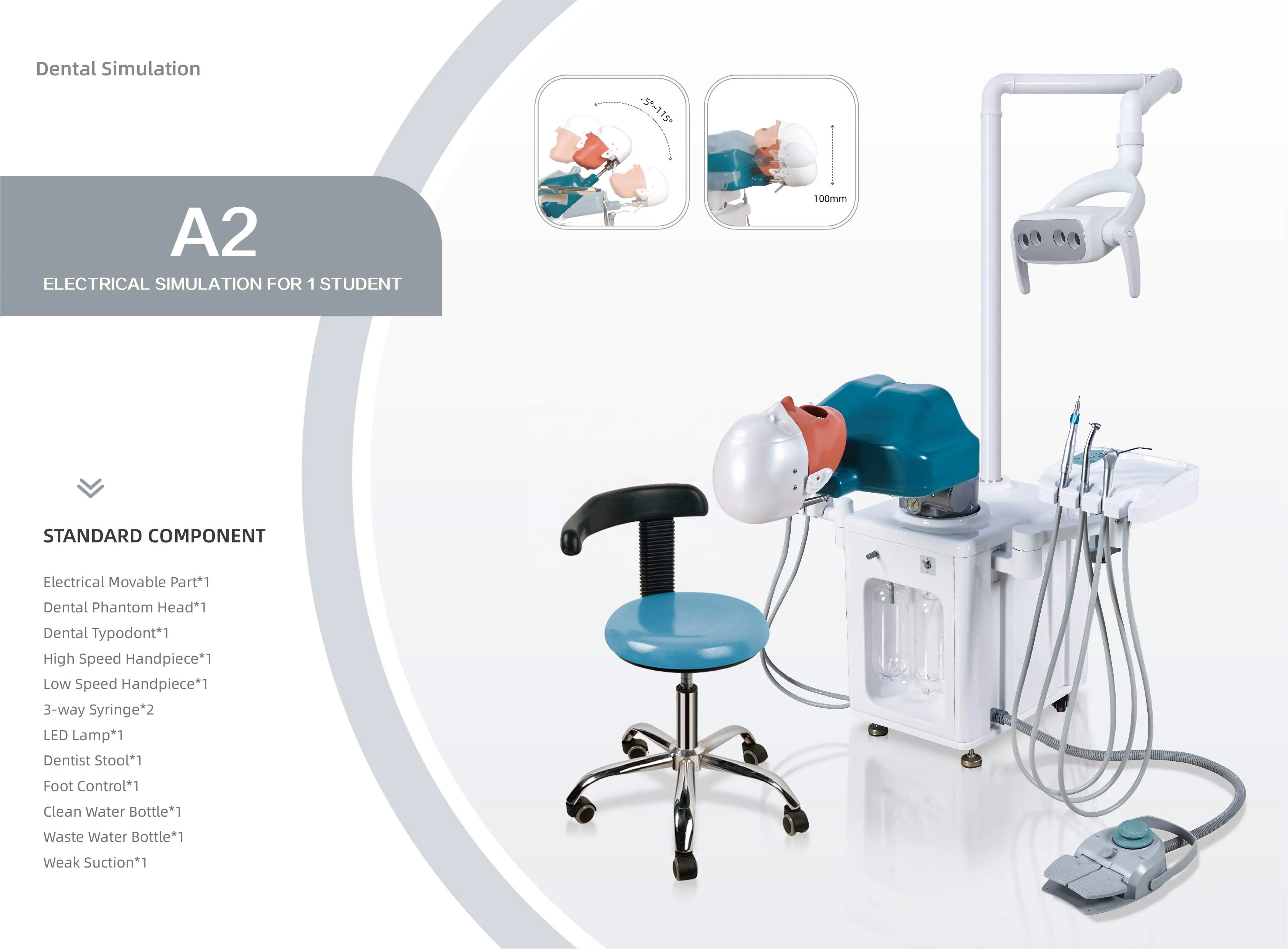 denta teaching simulation training unit denta simulator denta student training phantom denta simulation unit