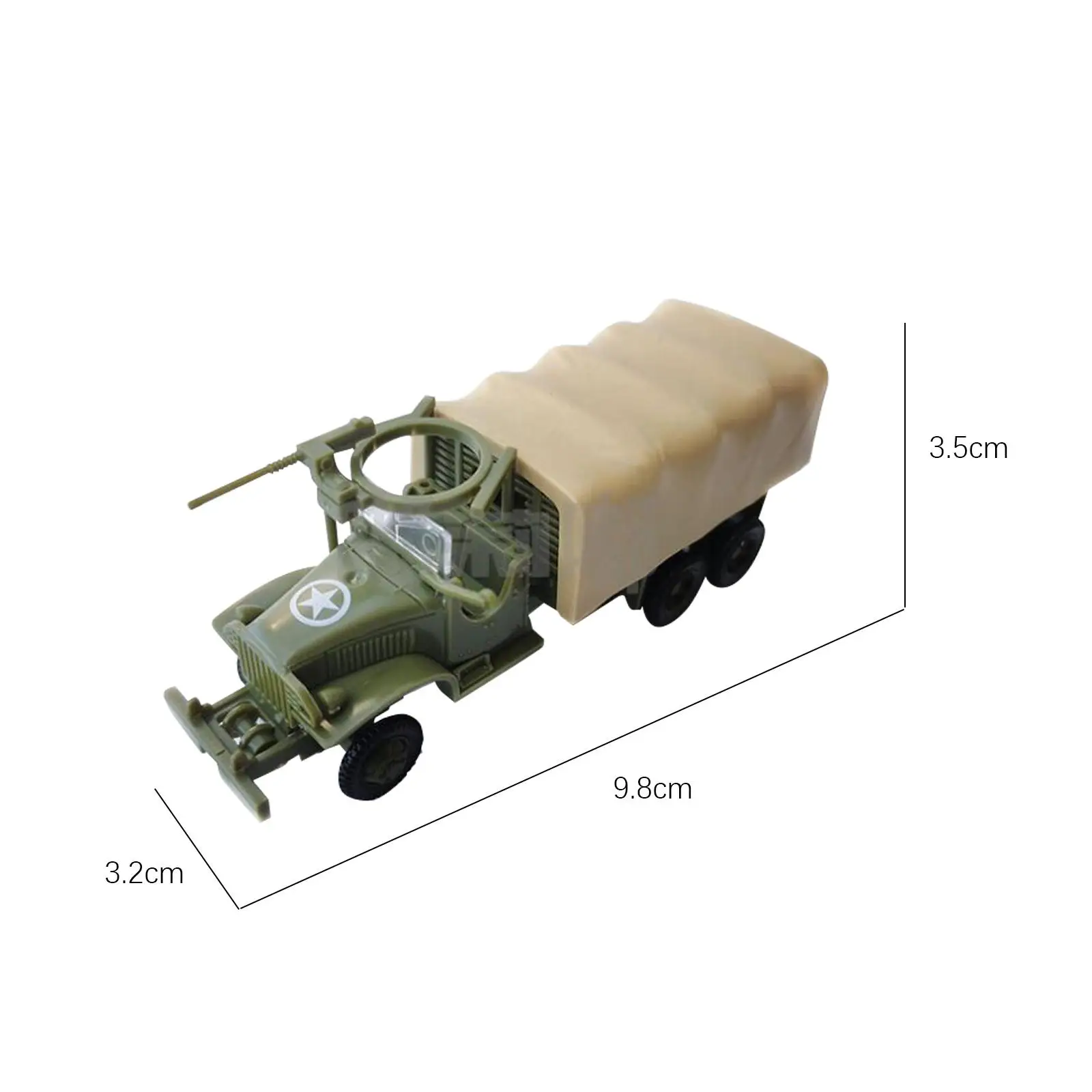 Kit modello di camion in miniatura - Set di assemblaggio creativo fai-da-te per la decorazione domestica