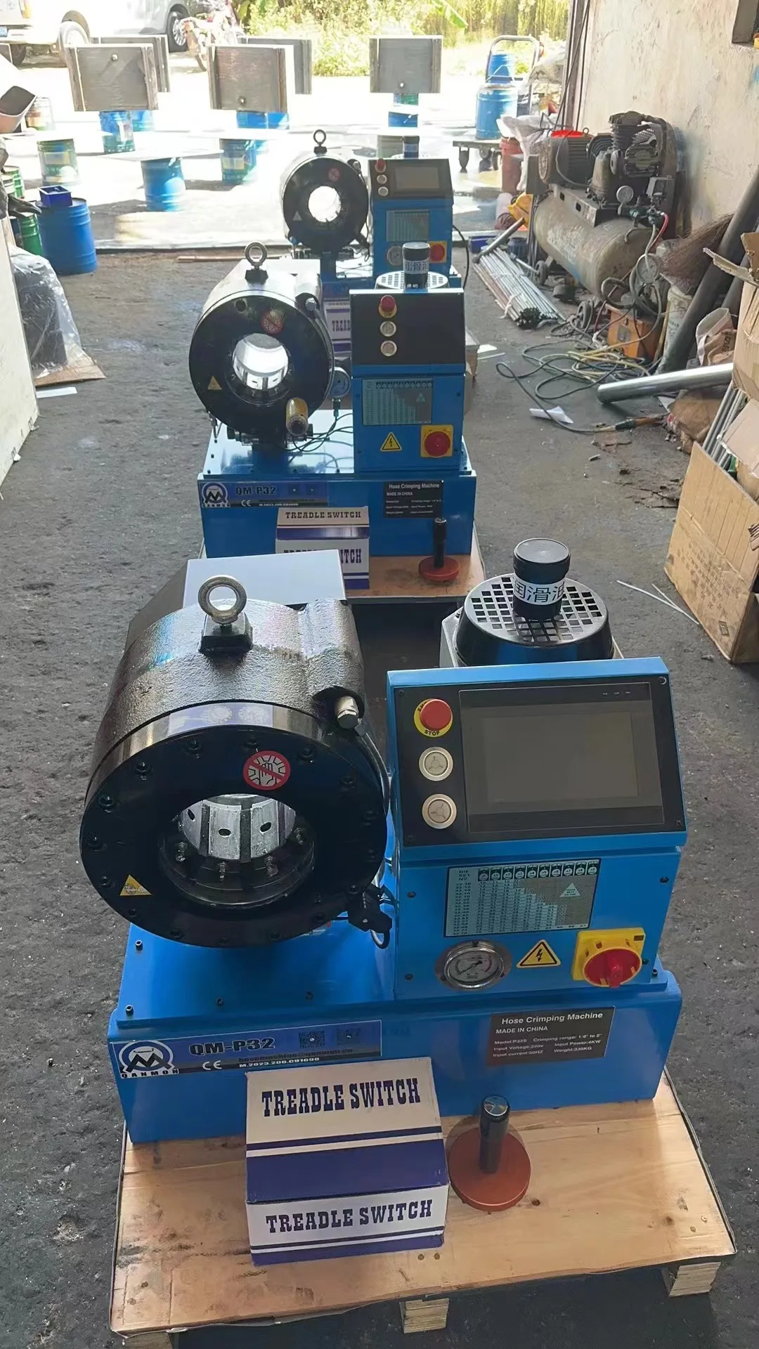 

Orginal Supplier 2.5inch 2inch R12 R15 Hydraulic Crimping Machine for Rubber Hose Product Making Machinery