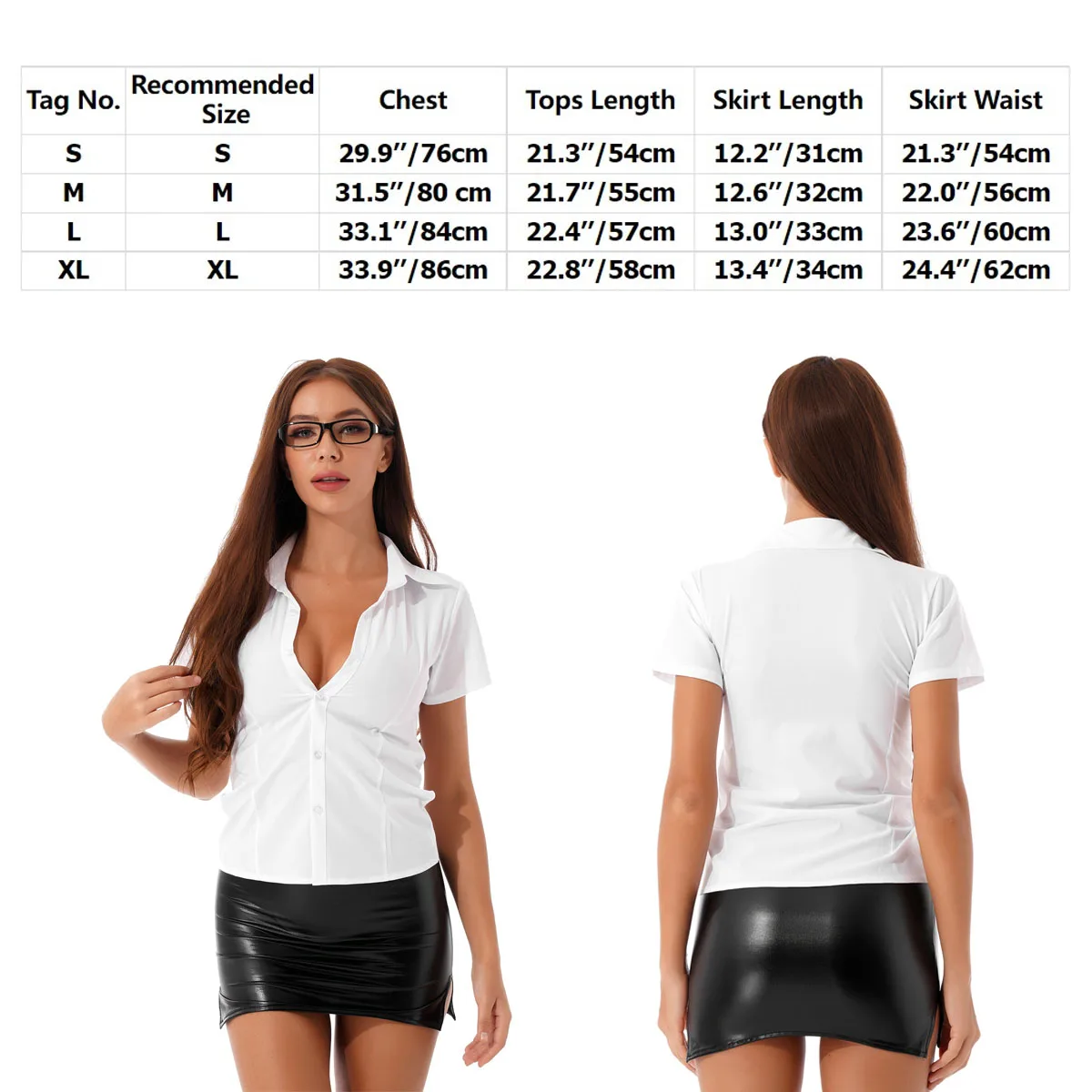 Sexy Lingerie Office Secretary Costume School Teacher Exotic Sexy Uniform Cosplay