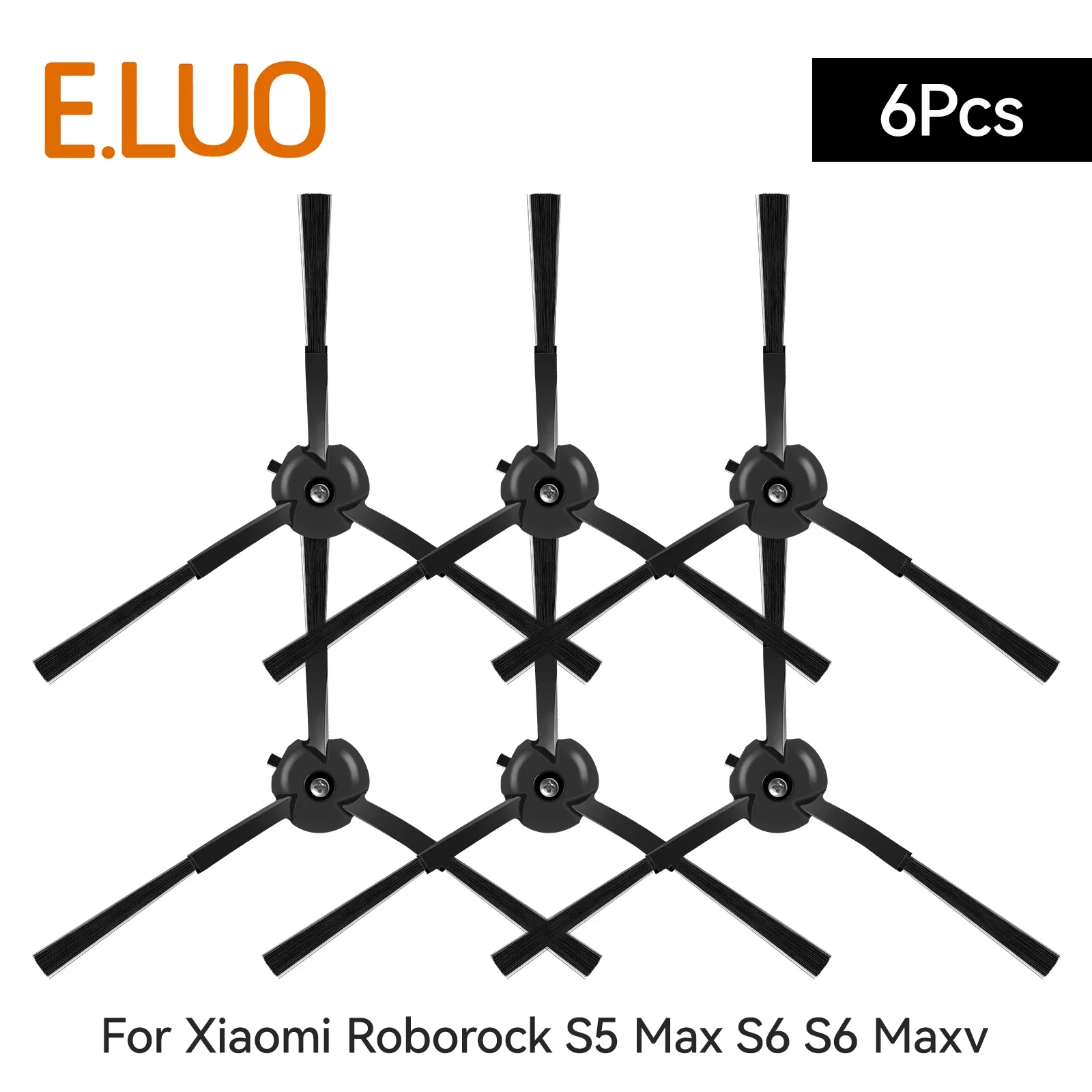 For Xiaomi Roborock S5 Max S6 S6 Maxv Vacuum Cleaner Replacement Kit Roller Brush HEPA Filter Mop Cloth Spare Parts Side Brush