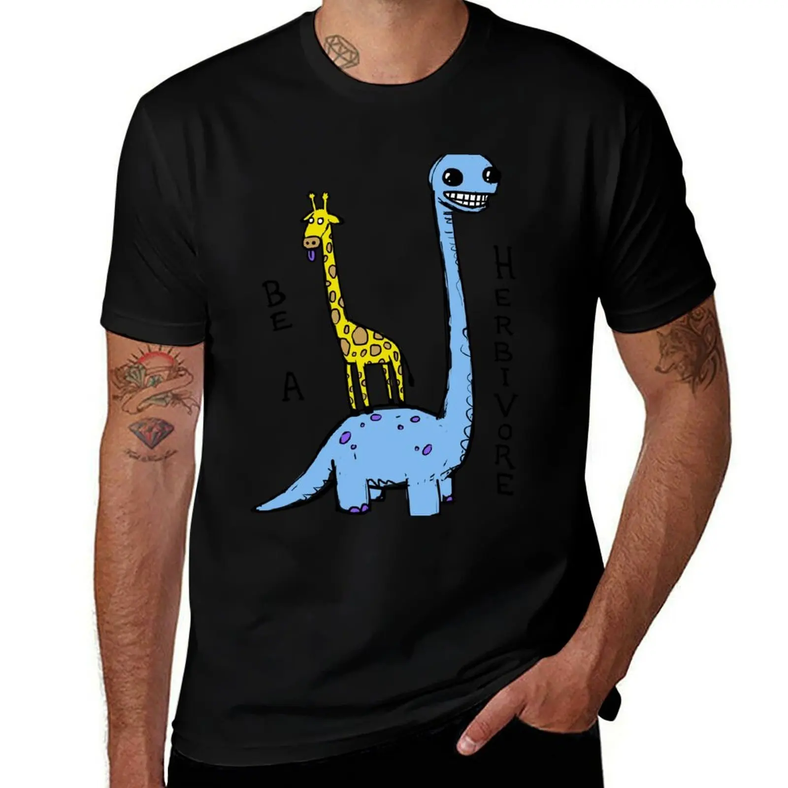 be a herbivore T-Shirt Light Athletic Short Sleeve Tee Shirt T-Shirt