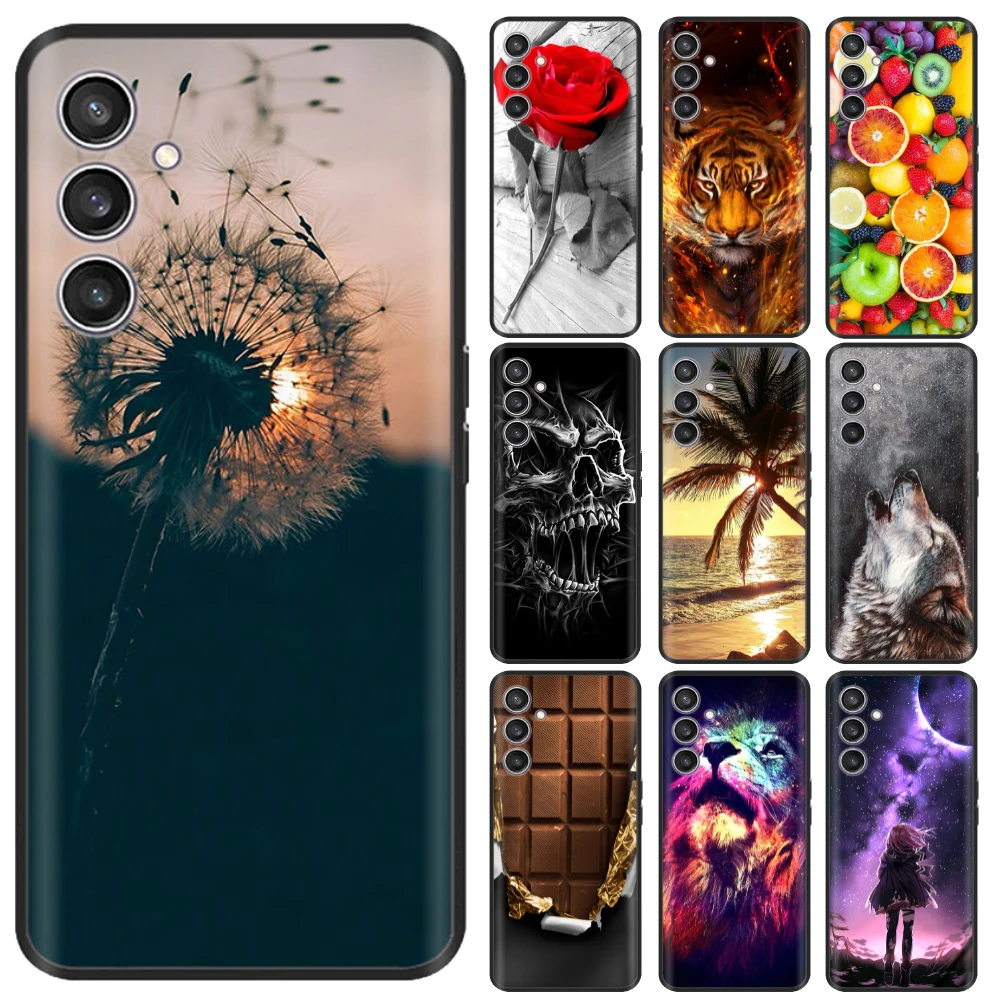 Cover For Samsung Galaxy S23 FE Case For Samsung S23 FE Capas Shockproof TPU Para Cover For Samsung S23 FE SM-S711B Cases Fundas