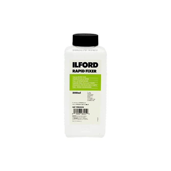 ILFORD Fijador Rápido - para Película o Papel  Fotográfico- Cuarto oscuro- Concentrado