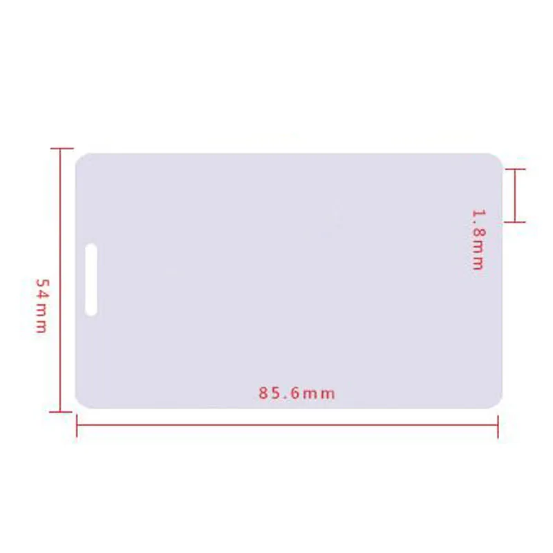 10-Pack T5577 125kHz Rewritable RFID Proximity Cards - Cloneable & Duplicable Access Control Key Cards