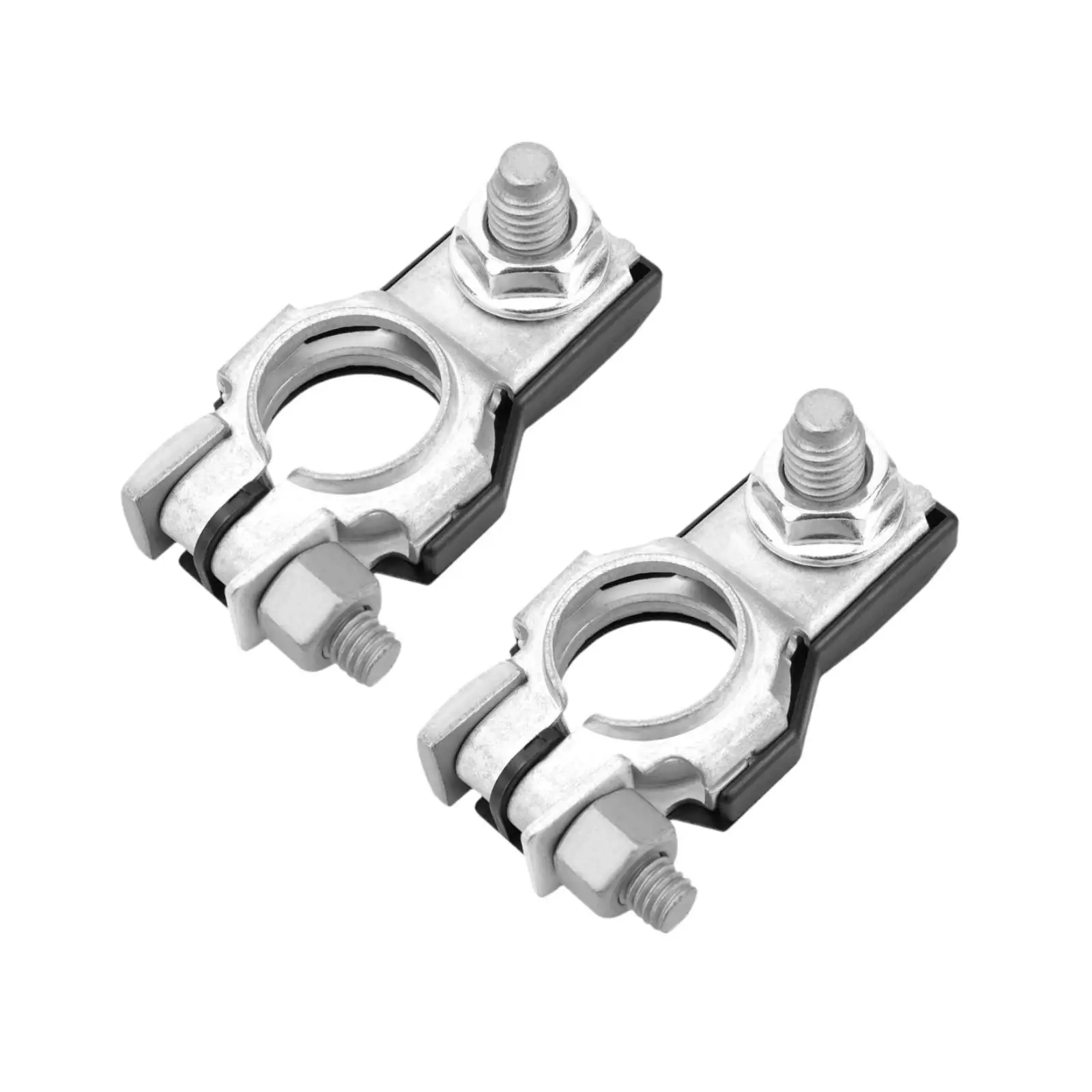 Battery Terminal Connector Easy Installation Universal Efficient Replaces 243407F000 with M8 Nut for Trucks Cars Nissan