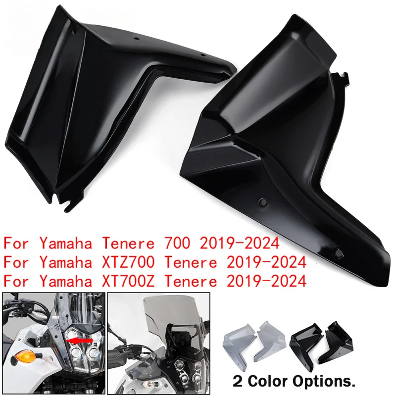 

XT-700Z 2024 XT700Z Motorcycle side Wind Deflector Windscreen Windshield For YAMAHA Tenere 700 XT700Z 2019 2020 2021 2022 2023