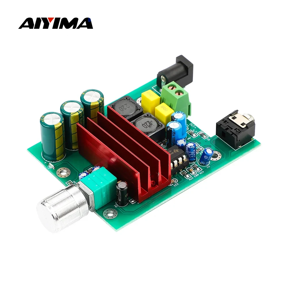 

AIYIMA TPA3116D2 Subwoofer Digital Power Amplifier Board TPA3116 Amplifiers 100W Audio Module NE5532 OP AMP 8-25V