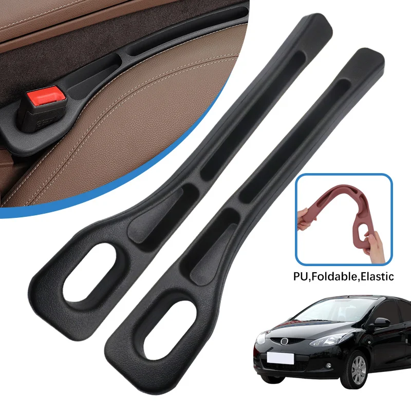 

Car Seat Gap Filler Side Seam Plug Strip Leak-proof Filling Strip For Mazda 2 Car Decoration Accessories