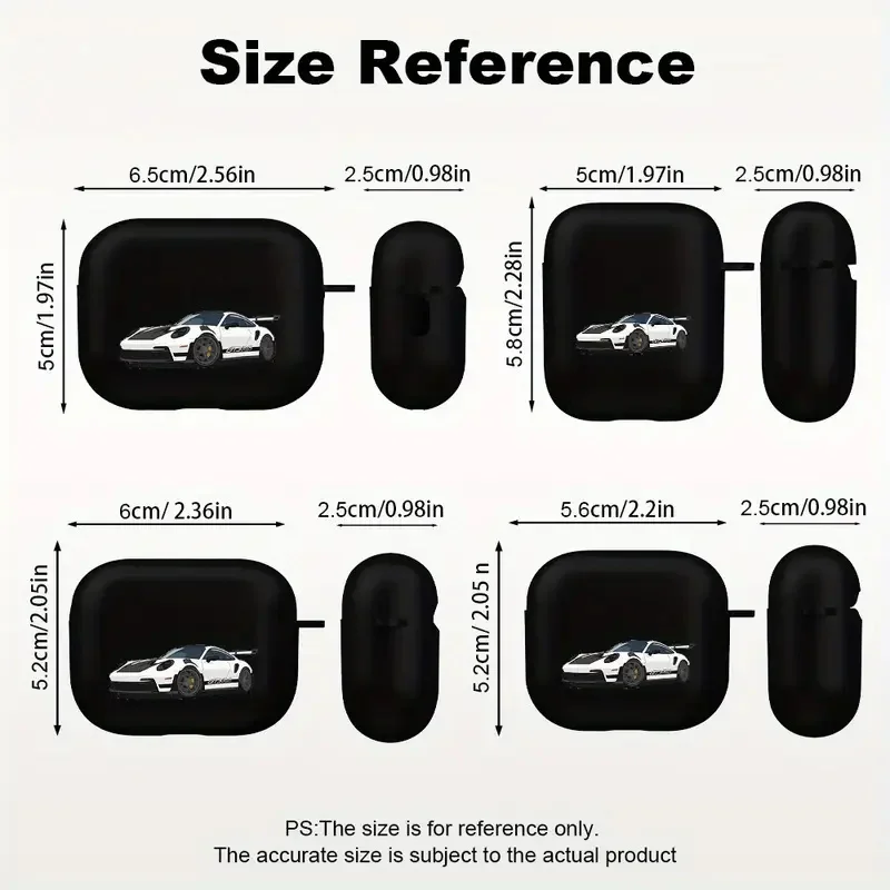 Cool Car Sports Car Case for Airpod Pro2 1 2 3 4 Pro Fashion Wireless Headphone Cover for Air Pods 4rd Gen Funda view 6