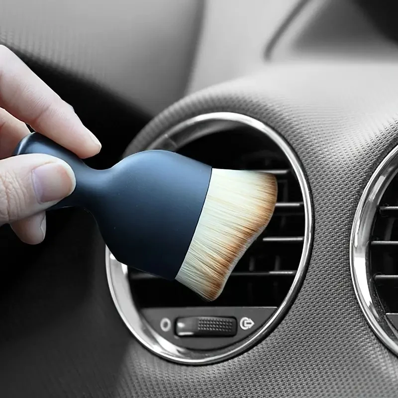 Car Air Conditioner Cleaning Brush Car Air Outlet Crevice Dust Removal Brushes for Car Interior Cleaning Brush Accessories