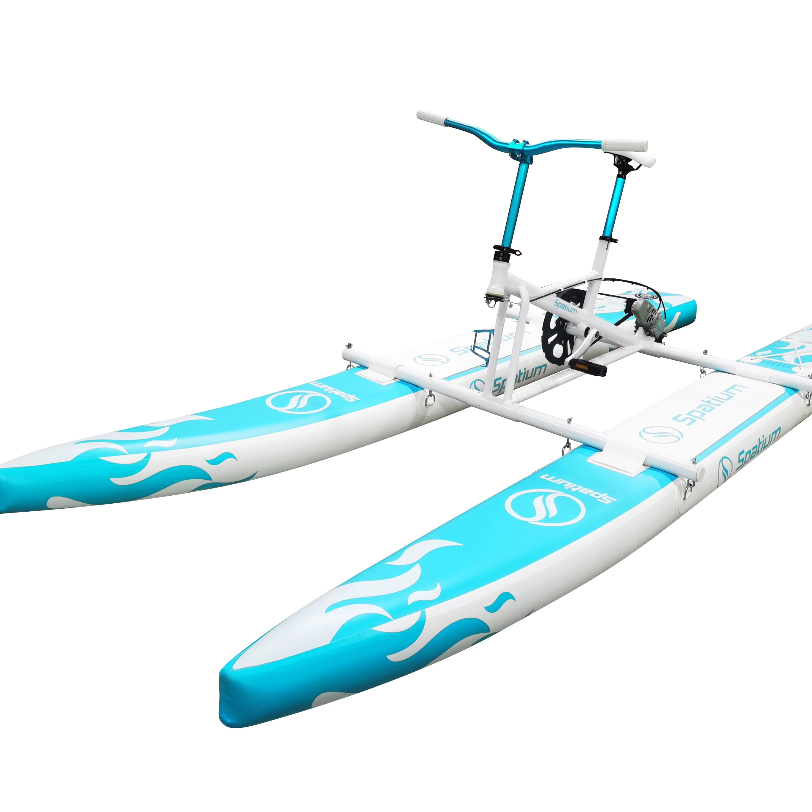 

Inflatable Floating Water Bike Pedal Boats For Sale