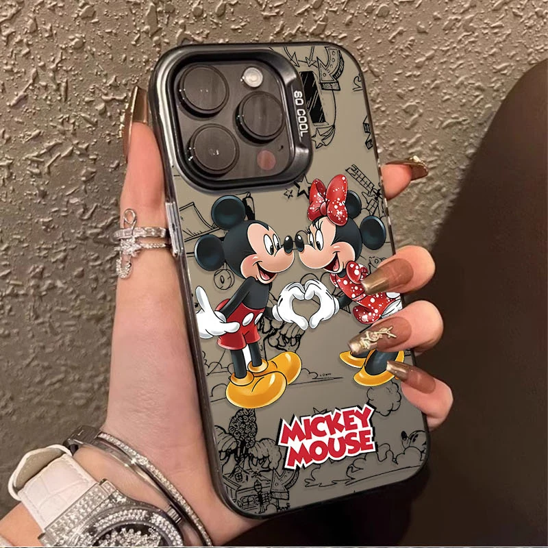 Mickey Minnie Couple Case for Xiaomi POCO M6 Pro 4G X6 X5 X3 NFC F3 F4 GT F5 F6 M5S C65 Mi 13T 12T 14 13 12 11 Lite 5G NE Capa