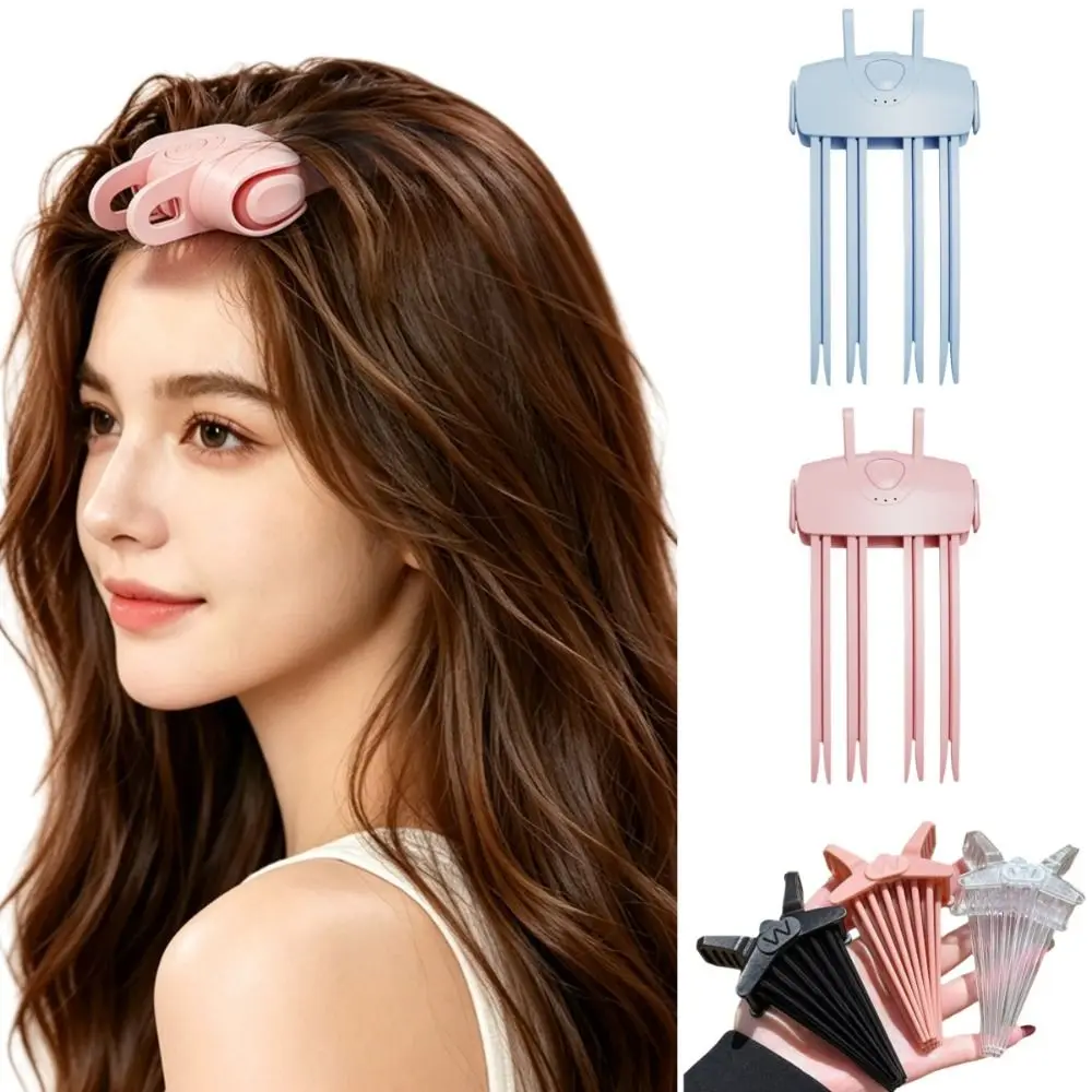 DIY Tools Electric Heating Hair Roots Fixed Shape Clip Non-Slip Portable Volume Bangs Clip Heat Resistant Durable