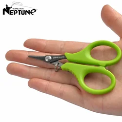 Mini Fishing Use Scissors Stainless Steel Portable Scissors Plier Cut PE Braid Line Outdoor Travel Fishing Clipper Accessories