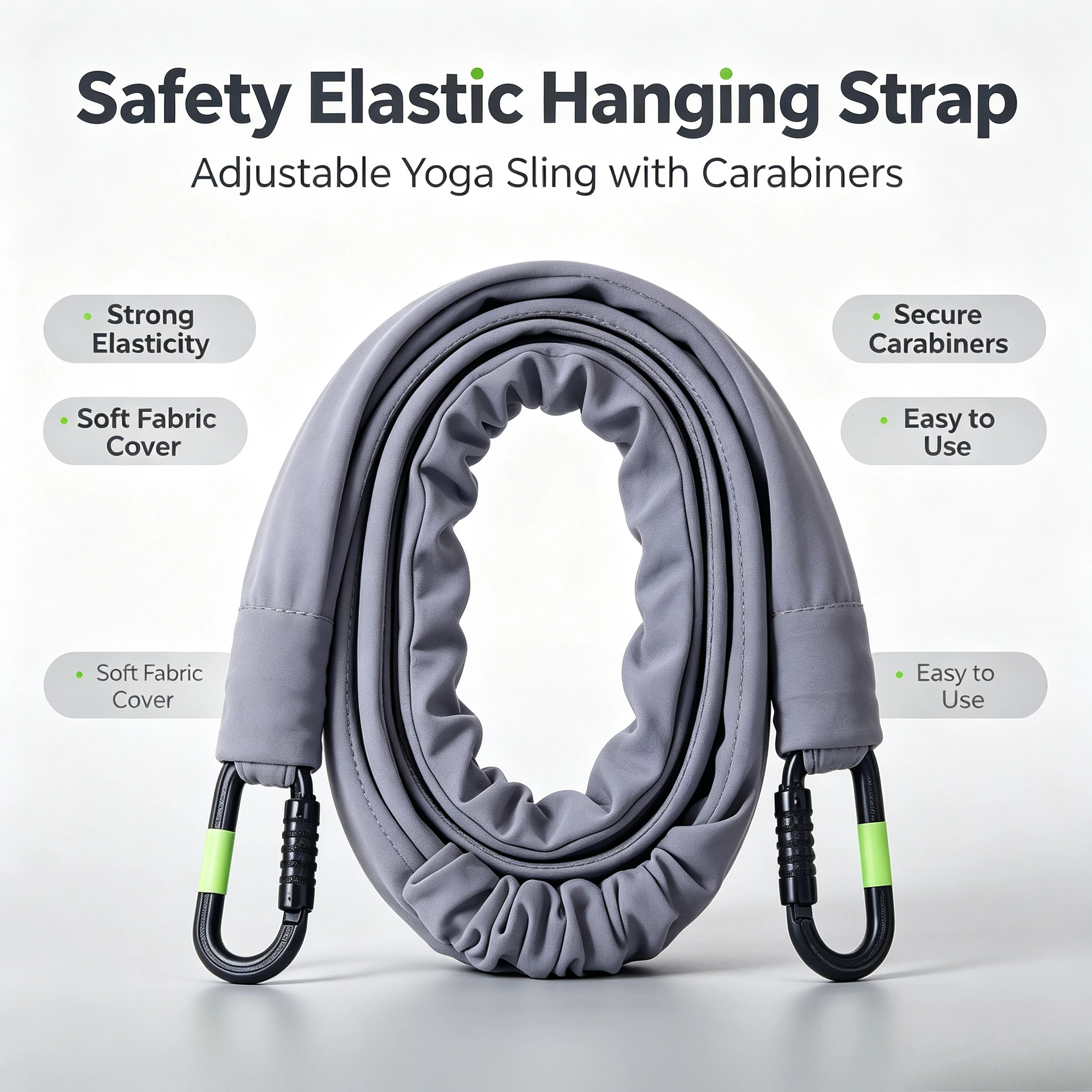 Fitness Bungee Dance Elastic Cord High Strength Elastic Bungee Rope Custom Pantone Color For Sports Workout Training