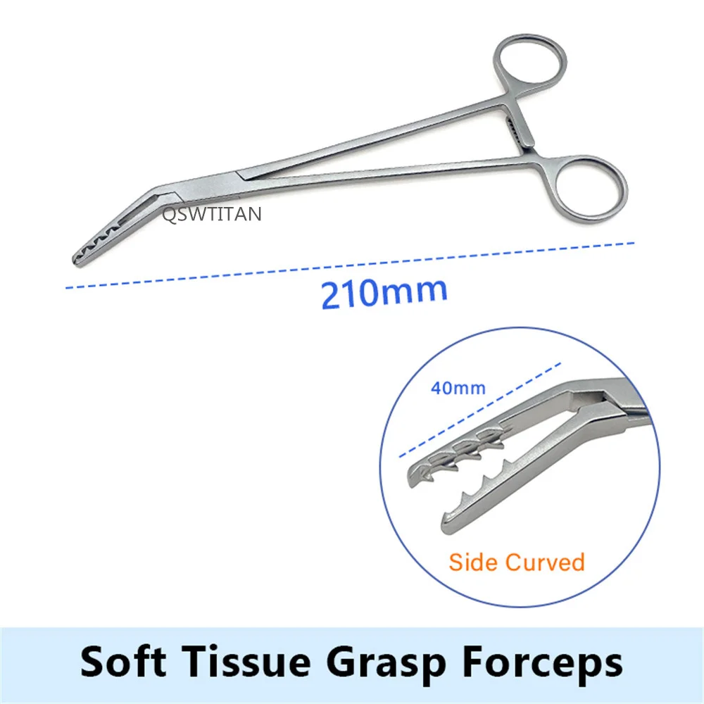 Orthopedic Soft Tissue Grasp Forceps Bone Holding Forceps Orthopedic Surgical Instruments Autoclavable 1pc