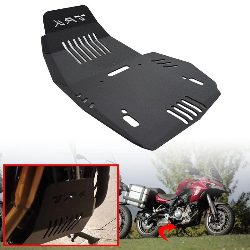 

Fit For TRK 502X 502 Jinpeng TRK502X TRK502 2019 2020 2021 2022 2023 Motorcycle Engine Protection Cover Chassis Guard Skid Plate