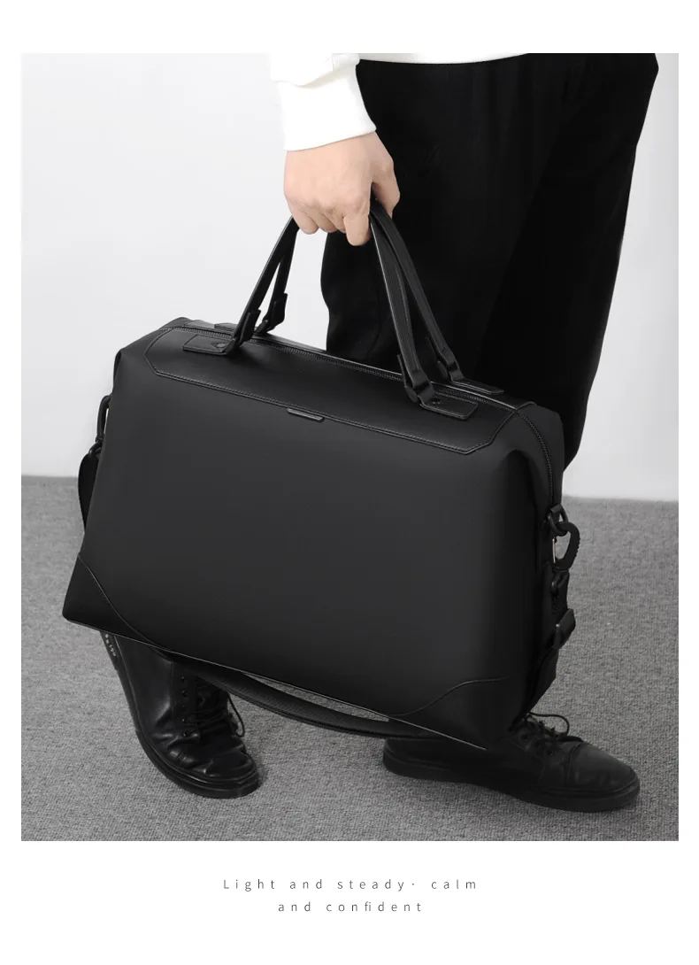 Business-Handtasche für Herren, Top-Handle-Taschen, modische, lässige Umhängetaschen für Herren, große Reisetaschen, wasserdichte Schultertasche für Männer – Detail 12