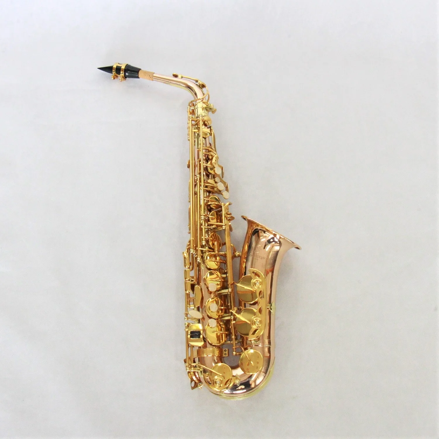 

Professional high quality saxophone alto rose gold lacquer alto saxophone wholesale