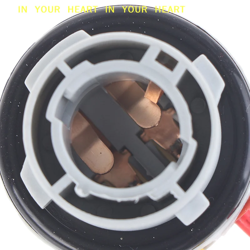 【X】2pcs 1156 1157 Bulb Socket BAY15D Lamp Holder P21/5W Adapter Base Connector
