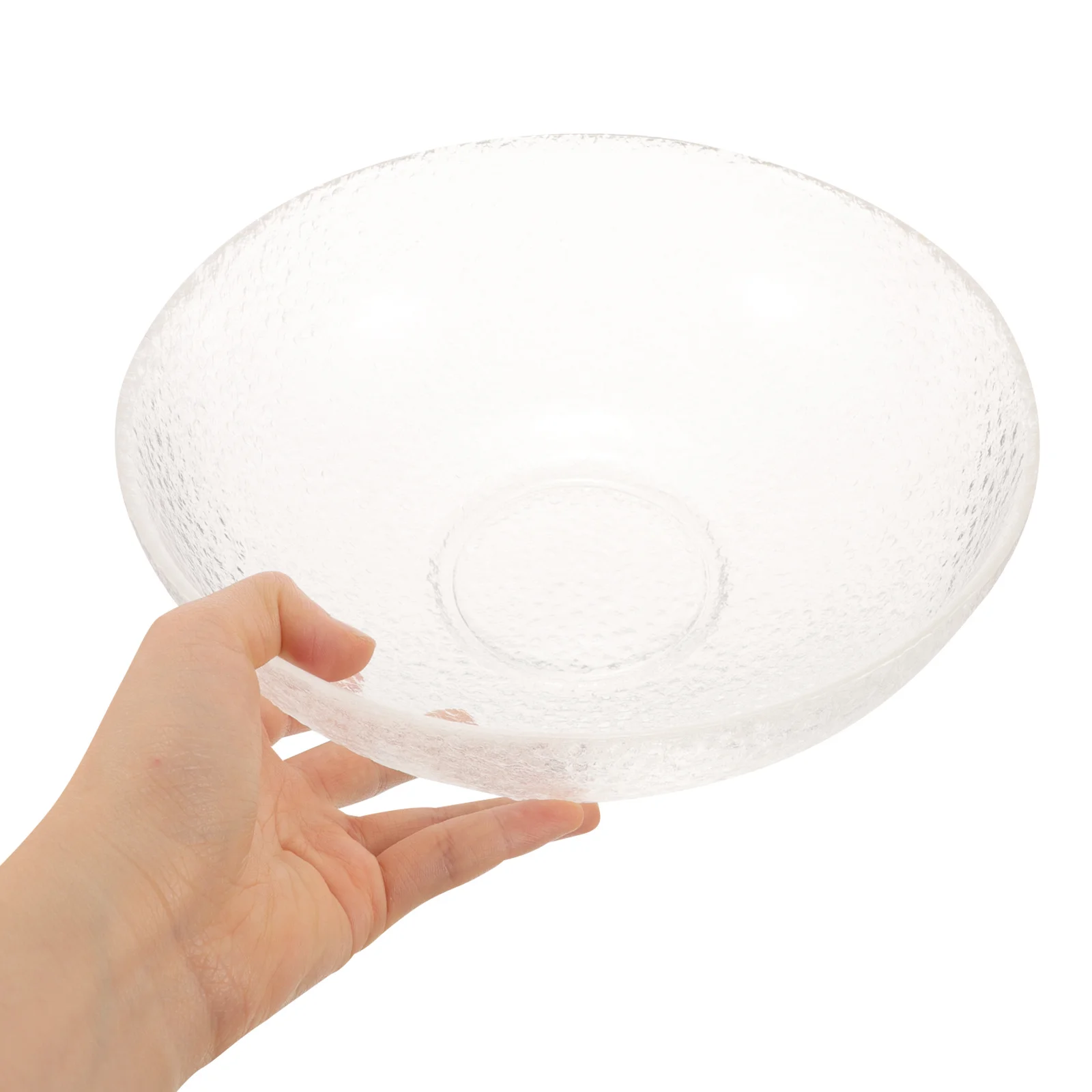 

Big Glass Salad Bowl Nordic Design Heat Resistant Glass Bowl for Serving Fruits Salad Snacks Perfect for Family Home Parties