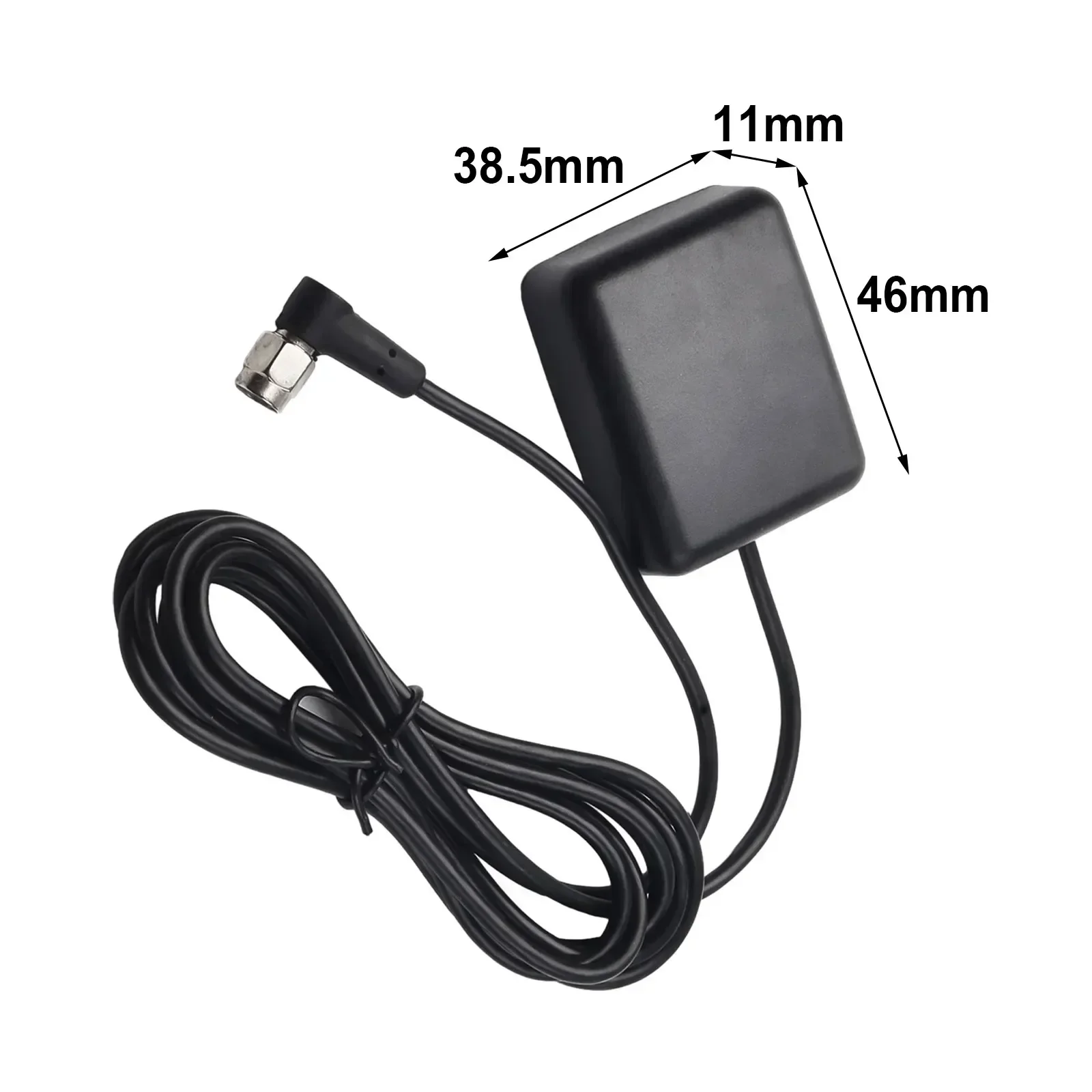 Universal GPS Antenna For Cars - 2M, High Quality, ABS + Copper Wire, Right-Handed Polarization, 50Ω Impedance