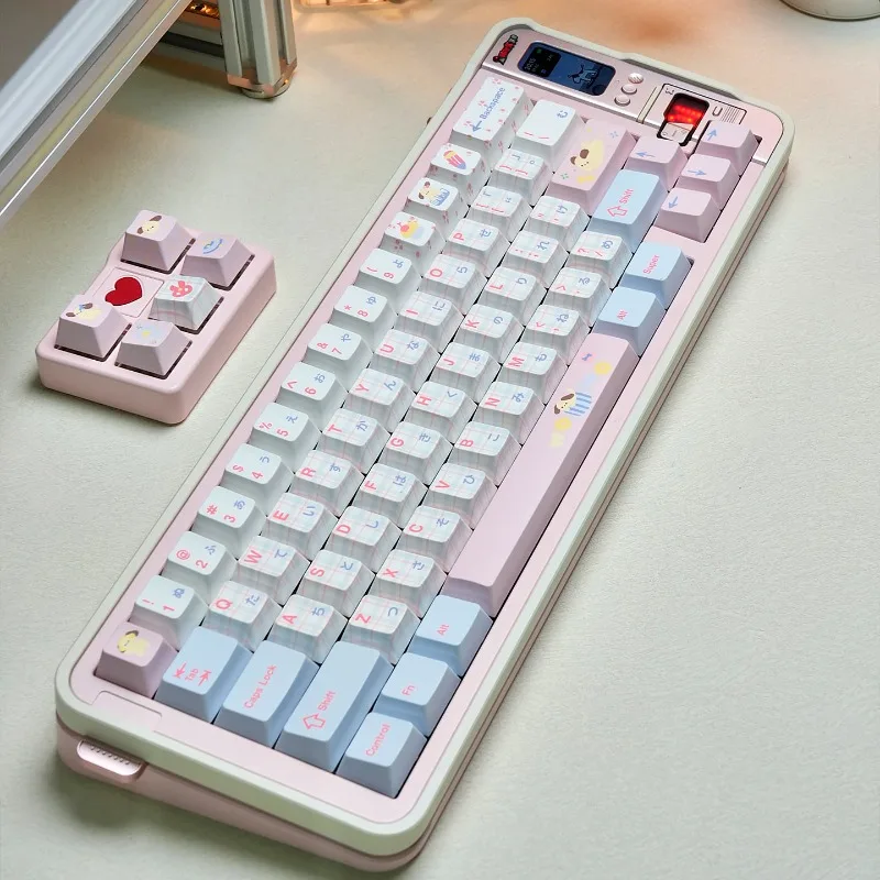 

Набор кейкапов «Милый щенок»: персонализированные PBT-кейкапы с сублимационной печатью, профиль Cherry, для механических клавиатур, аксессуары, подарки