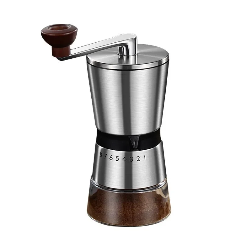 Adjustable Home Portable Coffee Grinding Tools Manual Coffee Grinder High Quality Hand Coffee Mill with Ceramic Grinding Core