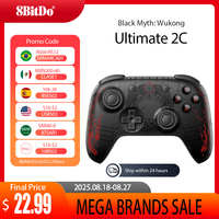 8BitDo Ultimate 2C Wireless Gaming Controller for PC, Windows 10, 11, Steam Deck, Raspberry Pi, Android - Black Myth: Wukong