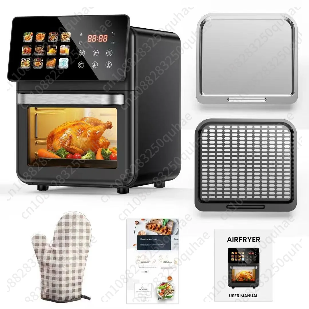 Smart Air Fryer Household Non-turning Large Capacity Fryer Oven Machine Visual