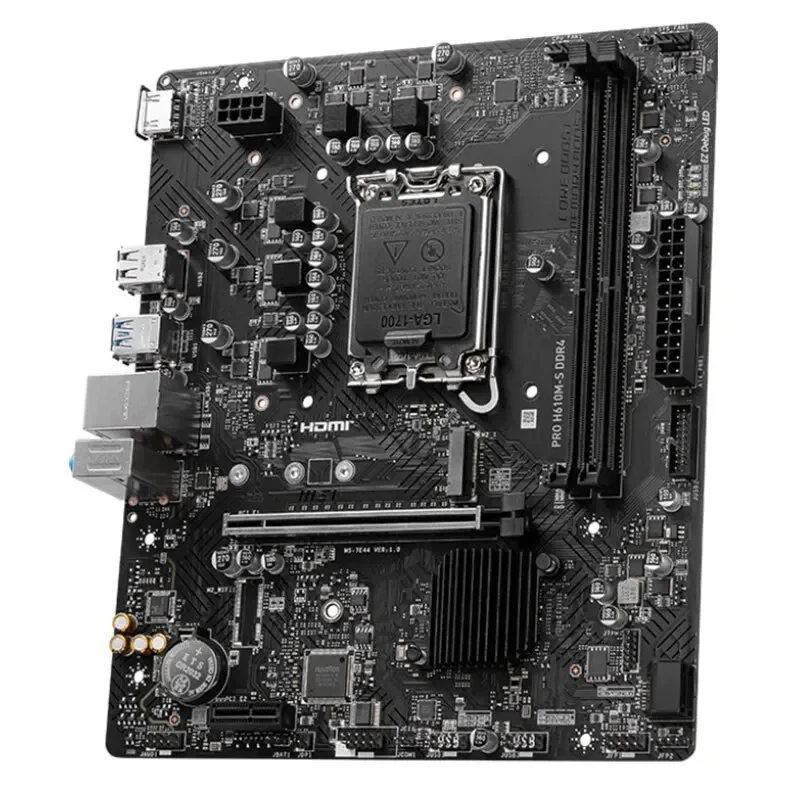PRO H610M-S DDR4 desktop computer home office learning M-ATX main board support CPU LGA1700