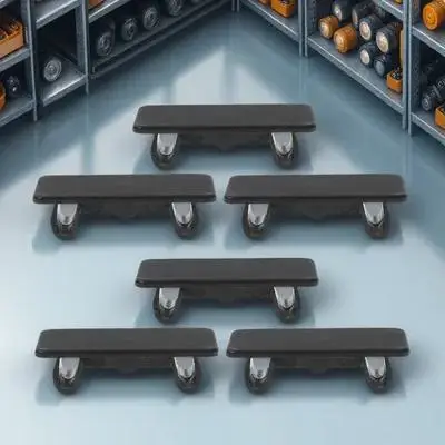 

6pcs Cover Heavy Duty Waterproof Marine Automotive Plate Empty Slot Filler Plug Durable Abs Material Car Boat Machinery Use