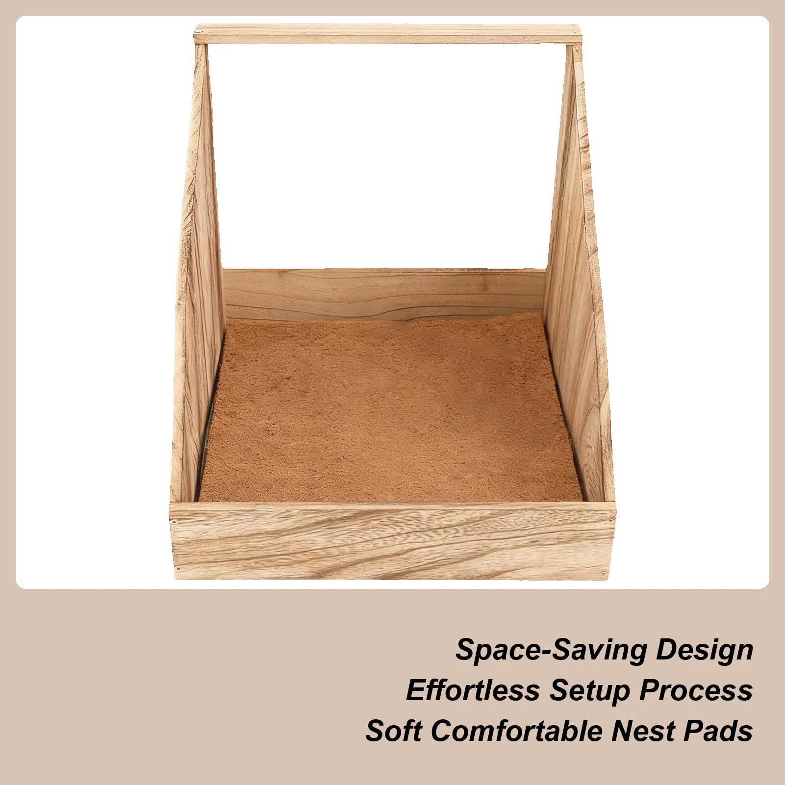 

Chicken Nesting Boxes Wooden Perch Nest With Pads Chicken Nesting Boxes For Laying Eggs For Hen Gallinas Coops House Winter