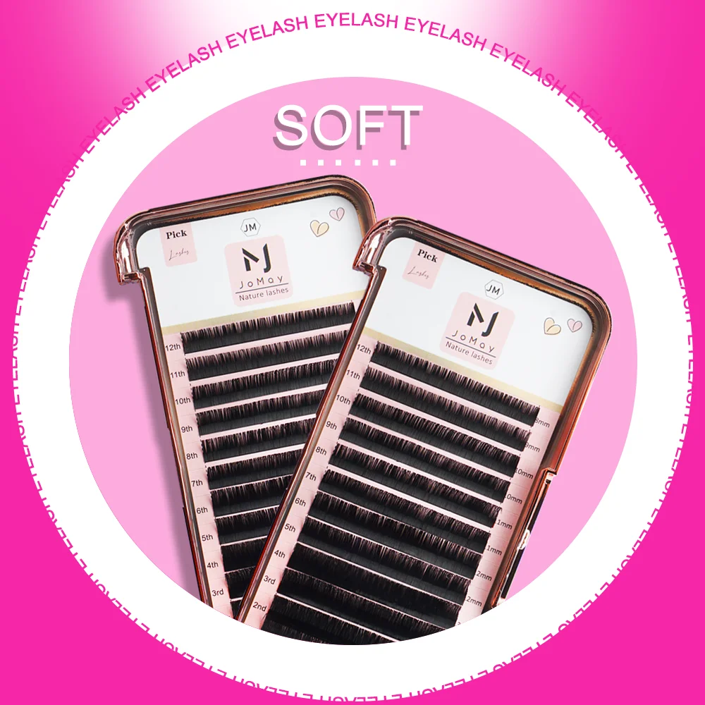 Jomay Mink Fake Lashes 12rows Eye Lashes False Eyelashes wholesale lashes Professional makeup eyelash tools