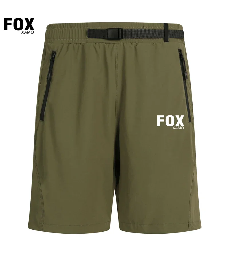 FOX Xamo Cycling Mountain Bike Shorts Motocycle Man's Bicycle Short Pants Quick Dry Sports Trouser Pantaloncini Mtb Uomo