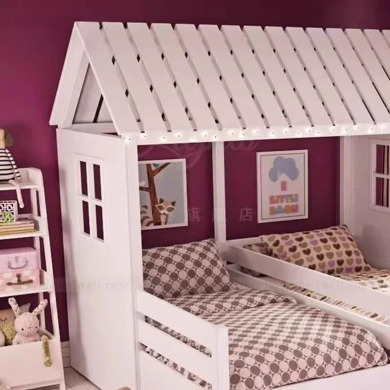 

FACTORY PRICE Solid wood tree house bed children's bed