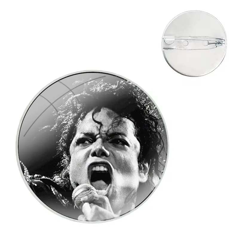 Badge Brooch Pin Accessories For Clothes Backpack Decoration gift Michael jackson