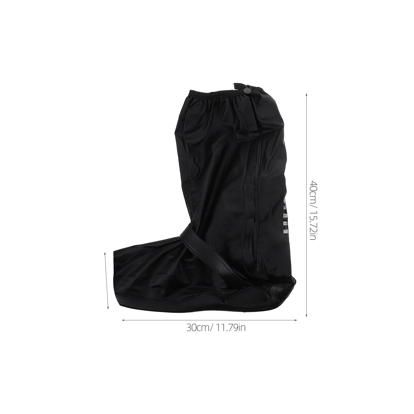 زوج واحد من أغطية أحذية ركوب الدراجات المقاومة للماء، معدات المطر، نعل عالي مضاد للانزلاق، مادة متينة للمشي في الهواء الطلق #6