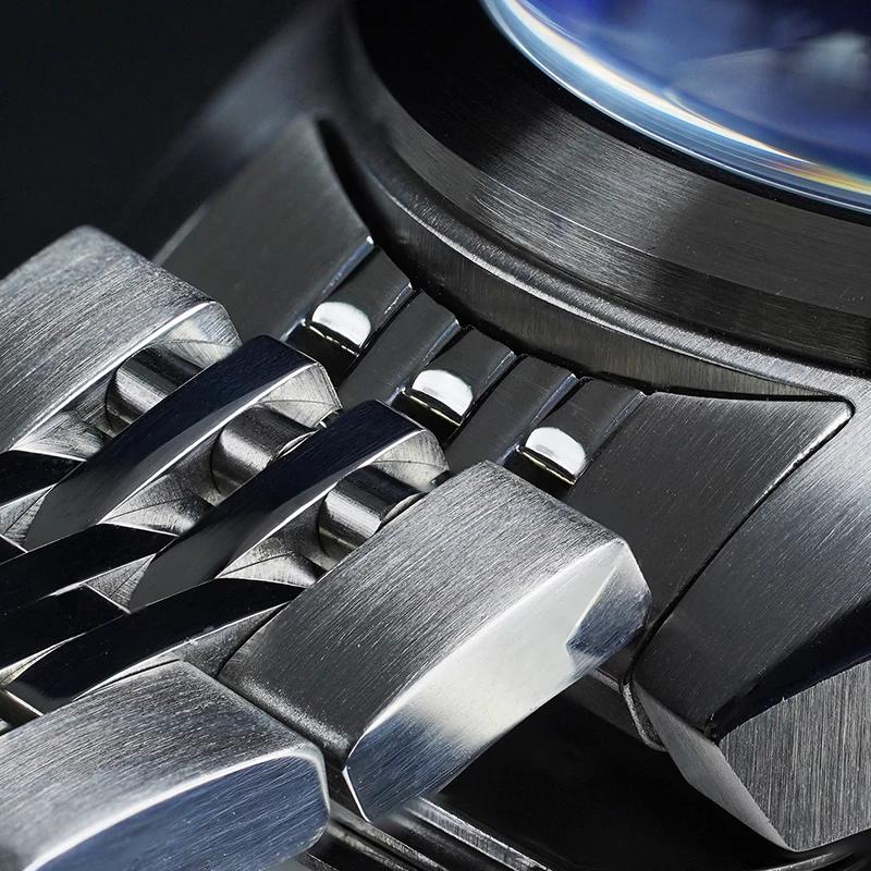 ساعة WM ساعات آلية أوتوماتيكية مقاومة للماء كلاسيكية كاجوال لرجال الأعمال ساعة Welly Merck WM089M