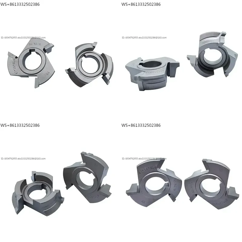 Special Customized 1 Pair (L+R) Fine Trimming Cutter Edge Banding Machine 47x16xH14x3Z R2