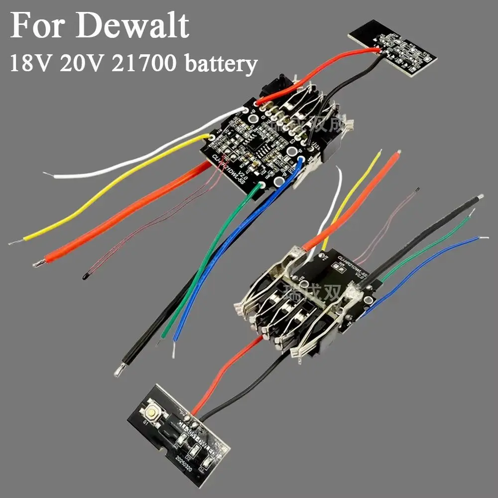 Overcharge Protection Charging Protection Board 20V Li-Ion Battery Type Li-Ion Battery Protection Board Protective for Dewalt