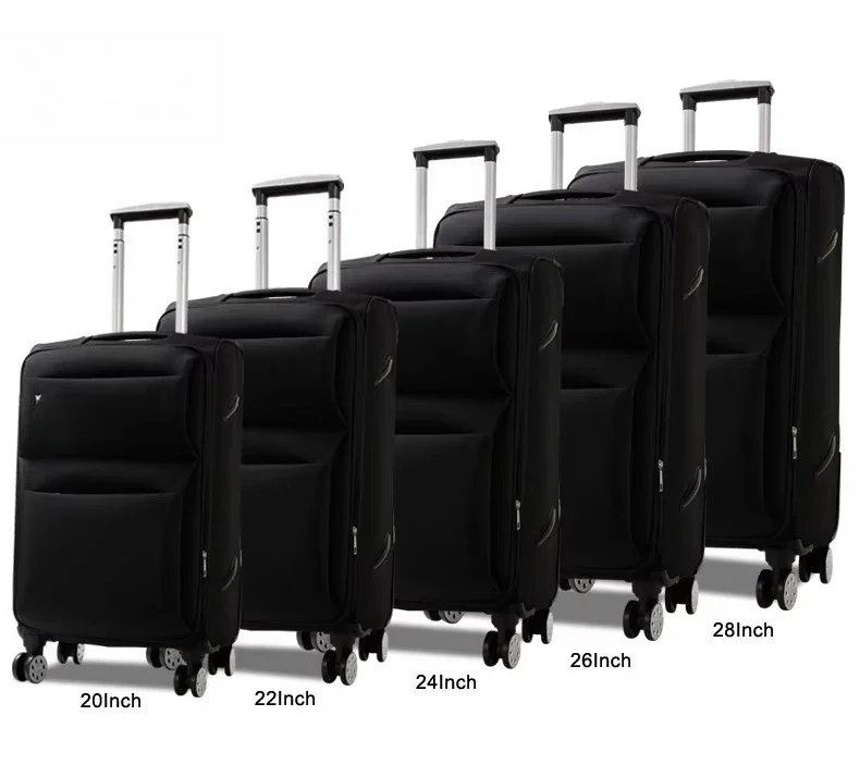 Pressure resistant Oxford travel luggage fabric material Aluminum alloy tie rod High capacity