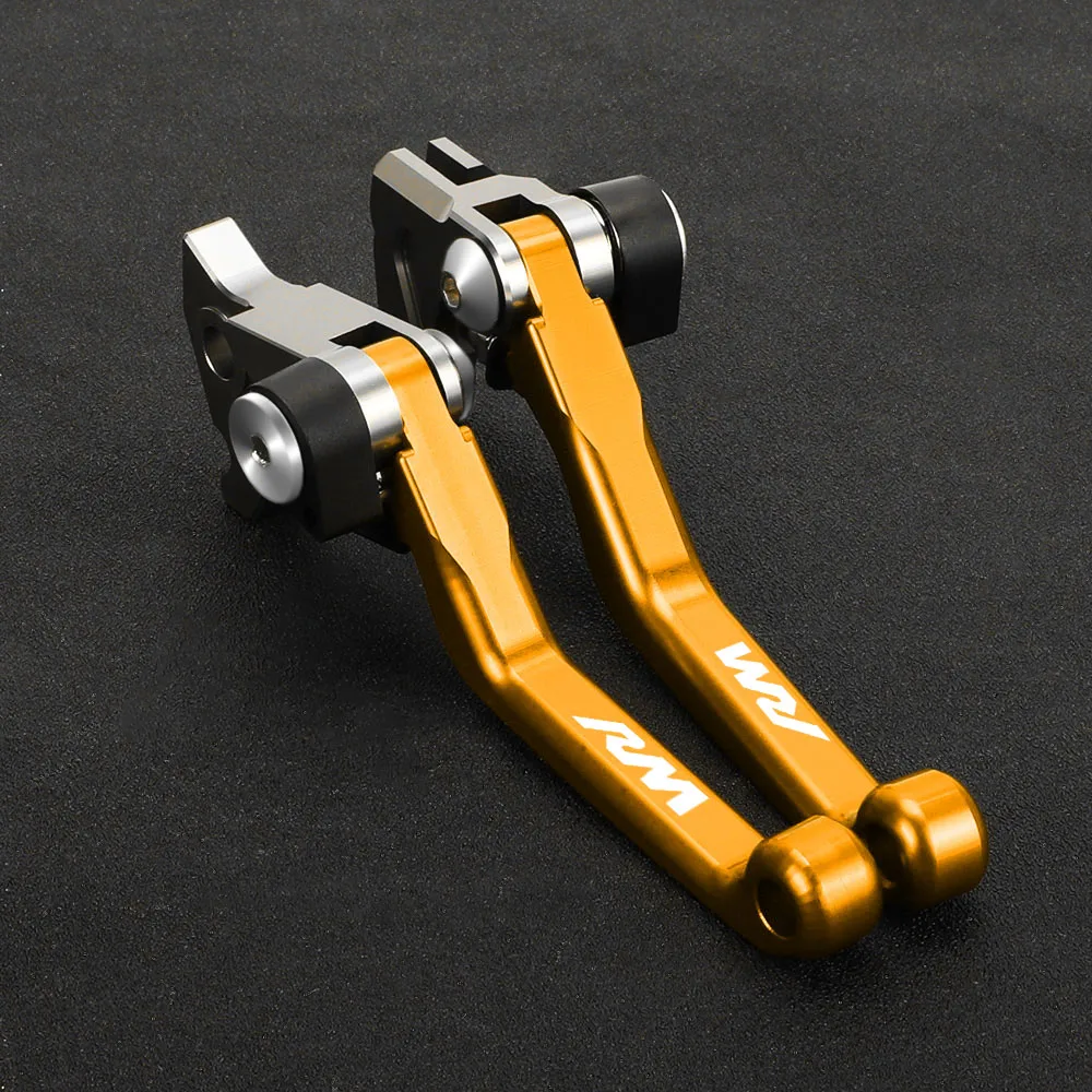Dirt Bike Motocross Foldable Pivot CNC Brake Clutch Lever Handle Levers For SUZUKI RM85 RM125 RM250 RMX250R RMX250S RMX450Z image 5