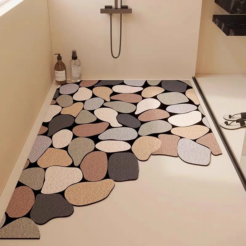 Bathroom non-slip, dirty hollow floor mat, door kitchen, bedroom available drain mat